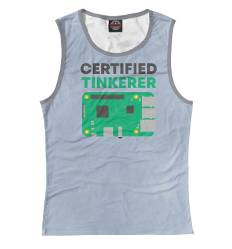 Женская Майка Certified Tinkerer