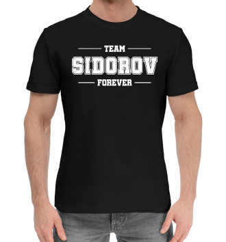Мужская Хлопковая футболка Team Sidorov