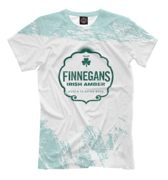Мужская Футболка Finnegans Irish Amber Crest