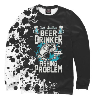 Свитшот для девочек Beer Drinker Fishing