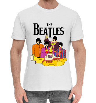Мужская Хлопковая футболка The Beatles