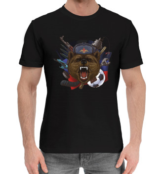 Хлопковая футболка Русский медведь