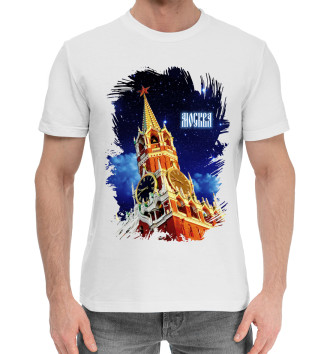 Мужская Хлопковая футболка Москва