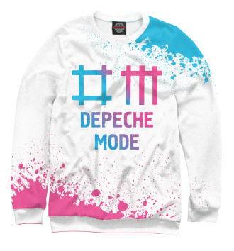Мужской Свитшот Depeche Mode Neon Gradient