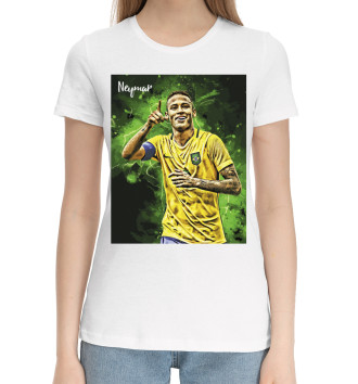 Хлопковая футболка Neymar