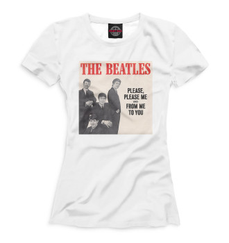 Женская Футболка The Beatles - Please Please Me