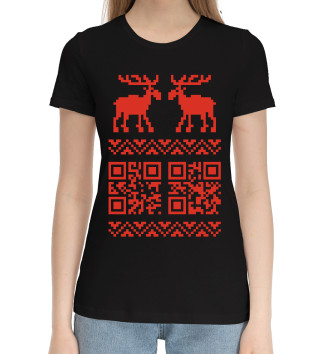 Хлопковая футболка Code Deer