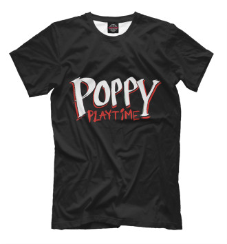 Футболка Poppy Playtime логотип
