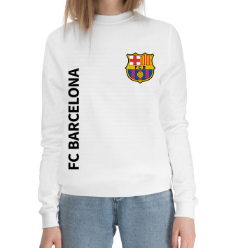 Женский Хлопковый свитшот Barcelona