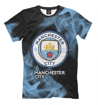 Футболка для мальчиков Manchester City | Огонь