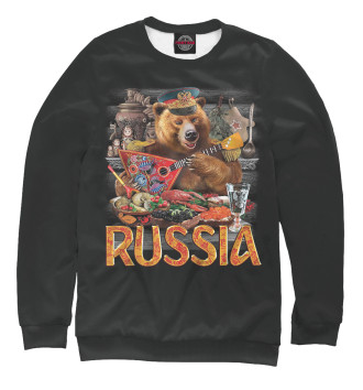 Свитшот для девочек RUSSIA (Русский Медведь)
