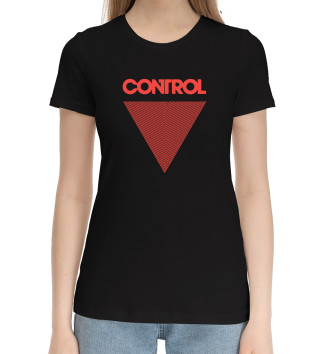 Женская Хлопковая футболка Control