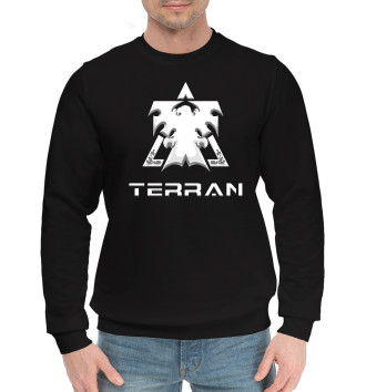 Мужской Хлопковый свитшот StarCraft II Terran