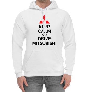 Хлопковый худи Будь спок и води Mitsubishi