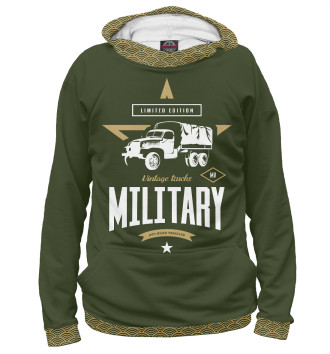 Худи для девочек Военный грузовик