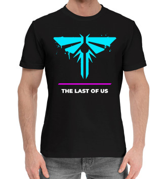 Мужская Хлопковая футболка The Last Of Us Gaming Neon