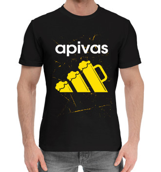Мужская Хлопковая футболка Apivas