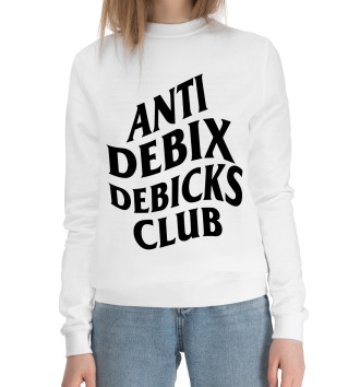 Хлопковый свитшот Anti debix debicks club