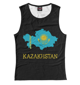 Майка для девочек Kazakhstan