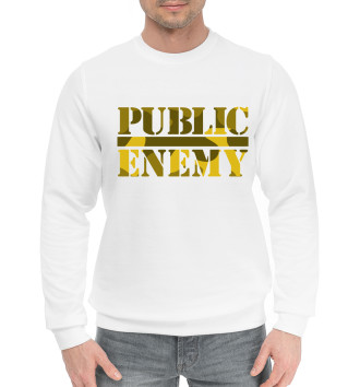 Хлопковый свитшот Public Enemy