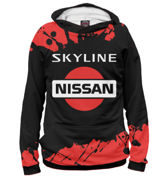 Худи для девочек Nissan Skyline - Брызги