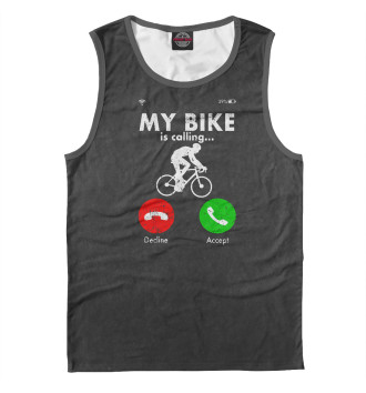 Мужская Майка Bicycle Cyclist Funny Gift