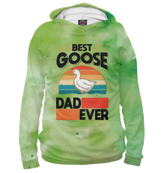 Мужское Худи Best Goose Dad Ever