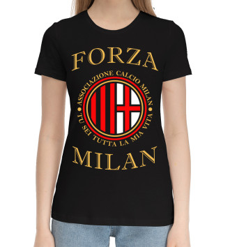 Хлопковая футболка Милан
