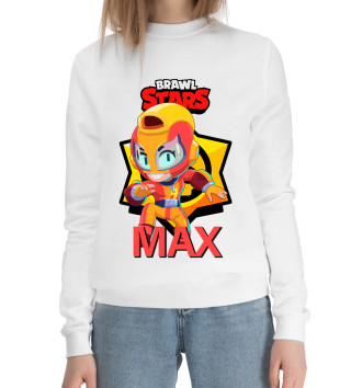 Хлопковый свитшот BRAWL STARS MAX.