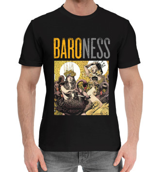 Хлопковая футболка Baroness