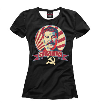Футболка для девочек Сталин
