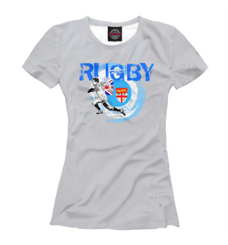 Женская Футболка Fiji Rugby