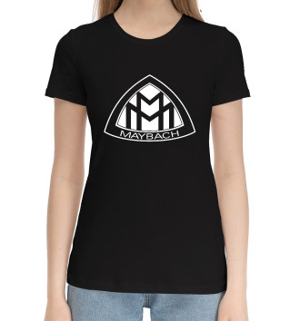 Женская Хлопковая футболка Maybach