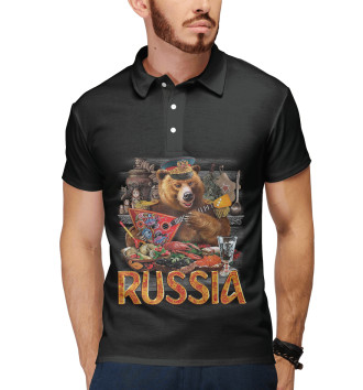 Поло RUSSIA (Русский Медведь)