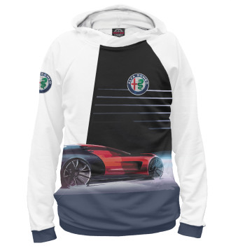 Женское Худи Alfa Romeo sketch