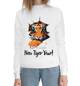 Хлопковый свитшот New tiger Year!