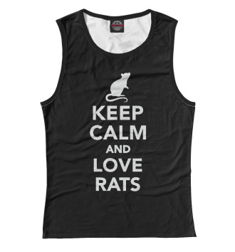 Женская Майка Love Rats