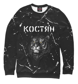 Свитшот для мальчиков Костян + Тигр