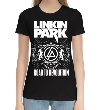 Хлопковая футболка Linkin Park