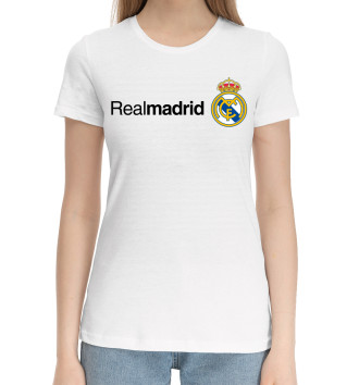 Хлопковая футболка Real Madrid