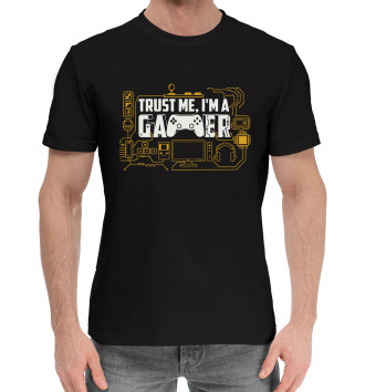 Хлопковая футболка Gamer