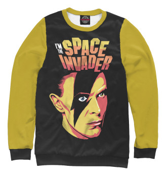 Мужской Свитшот David Bowie Space Invader