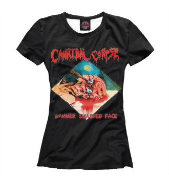 Женская Футболка Cannibal Corpse