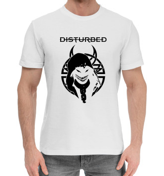 Мужская Хлопковая футболка Disturbed