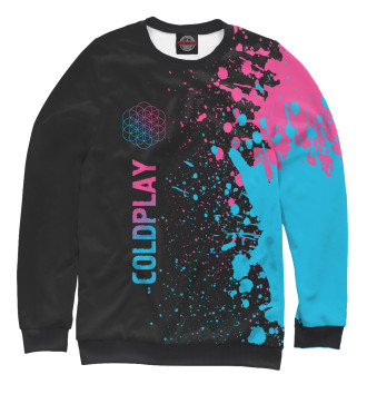 Мужской Свитшот Coldplay Neon Gradient