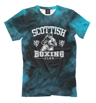 Мужская Футболка Scottish Boxing