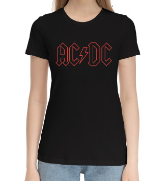 Хлопковая футболка AC/DC