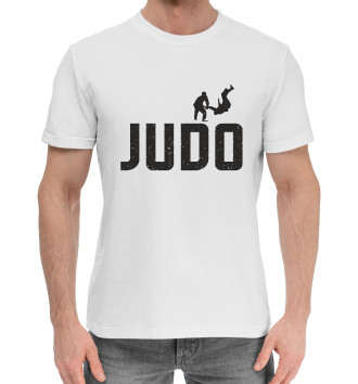 Мужская Хлопковая футболка Judo