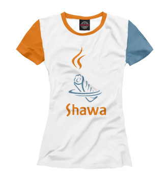 Женская Футболка Shawa initial