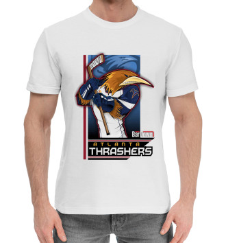 Мужская Хлопковая футболка Atlanta Thrashers